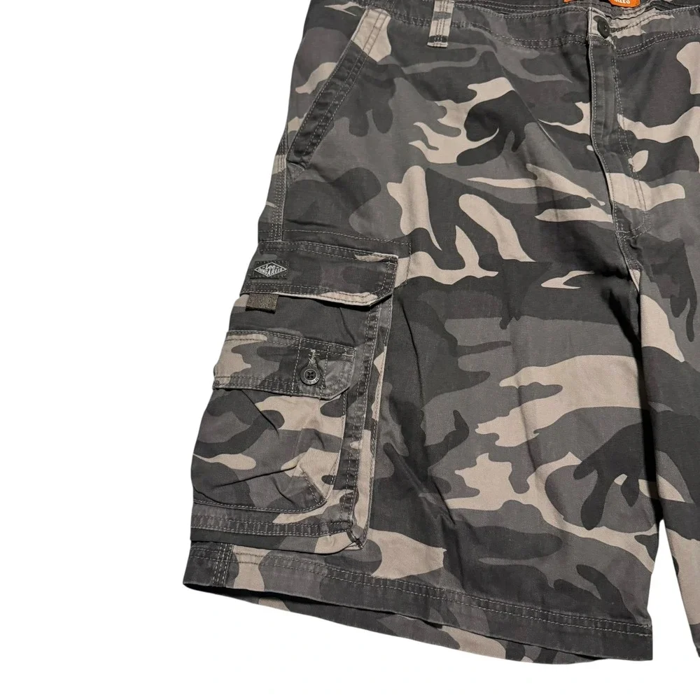 NWT Lee Dungarees Camouflage Camo 100% Cotton Cargo Shorts‎ Men's 44